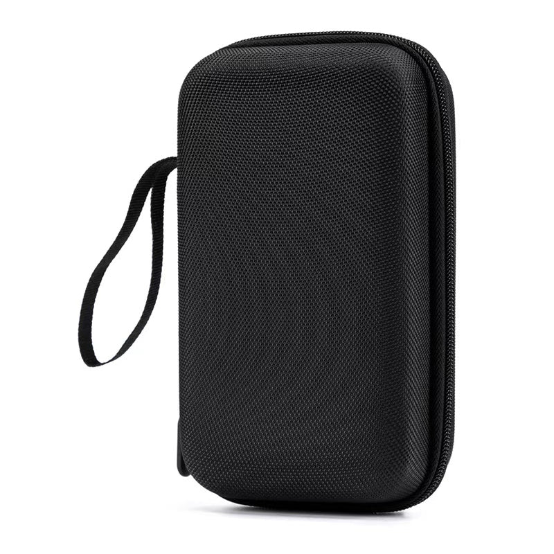 Jump Master Pro carry case standing upright with webbing wrist strap